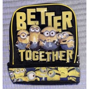 Despicable Me Minions The Rise Of Gru Insulated Lunch Bag Kids School Lunchbox
